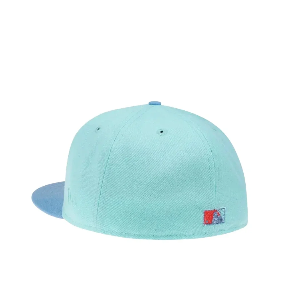 Texas Rangers New Era 59FIFTY 40th Anniversary Iced Metallic Fitted Hat 7 1/8